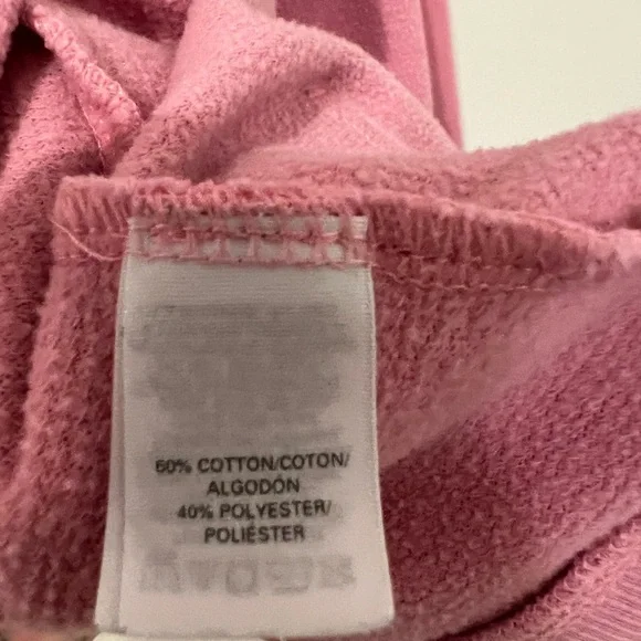 Victoria’s Secret Zip Up Hoodie - Love VS Pink Zip Up Lightweight Jacket sz LG - Picture 9 of 9